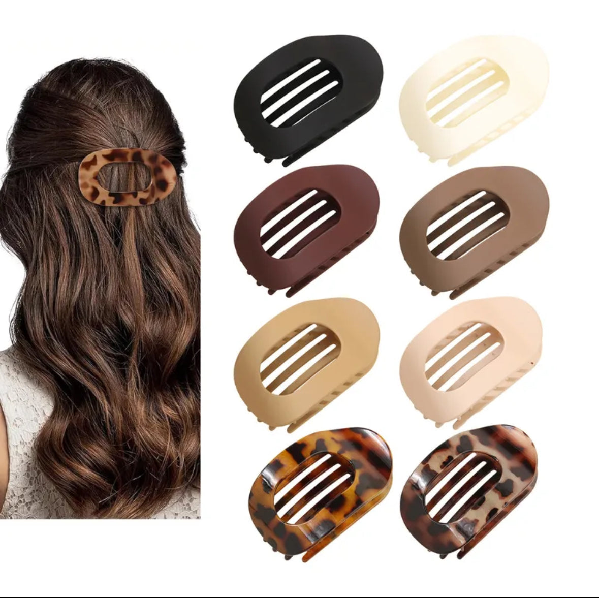 A138 - Flat Claw Clip