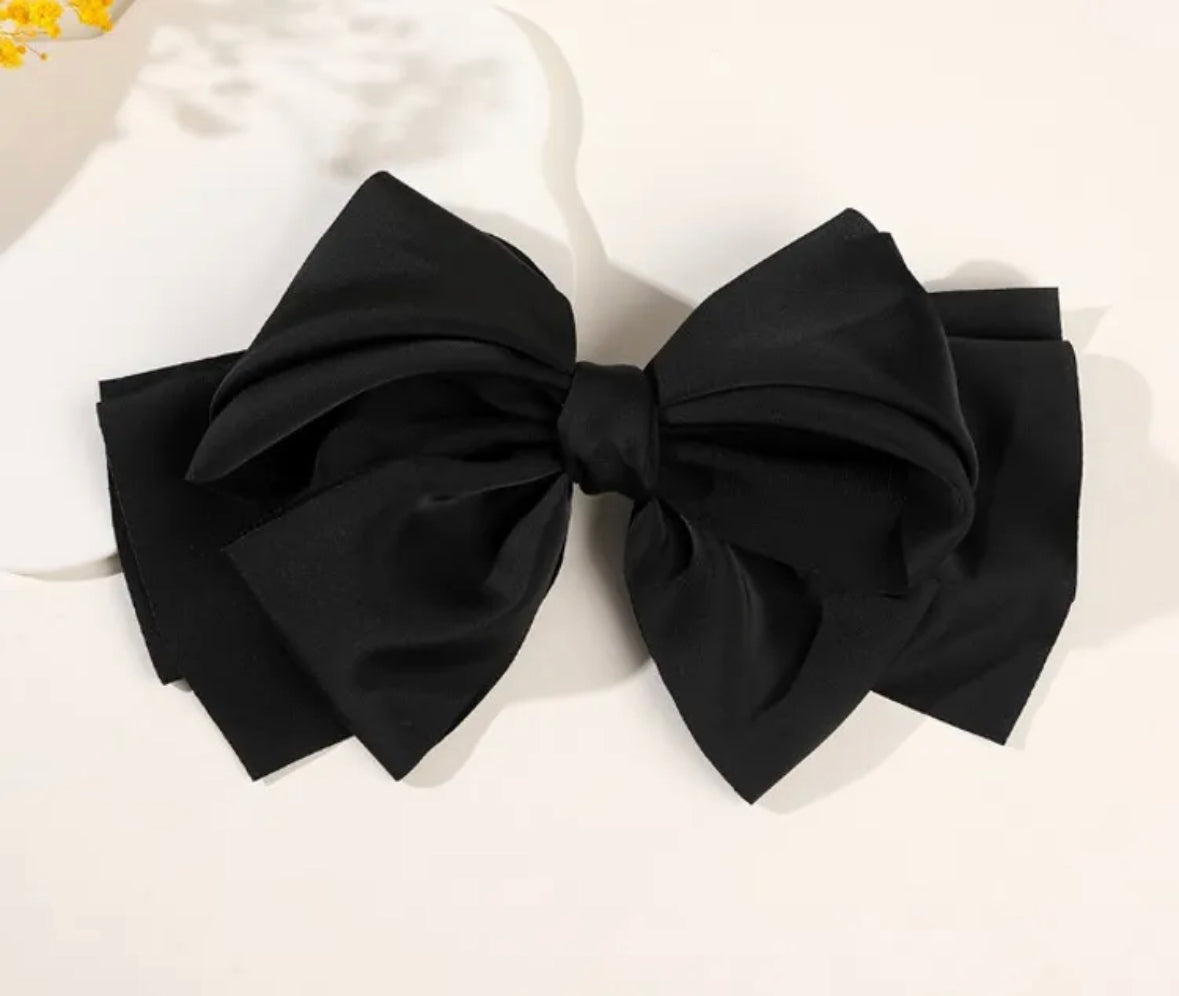 BOW KNOT HAIR CLIP (5 COLOURS)