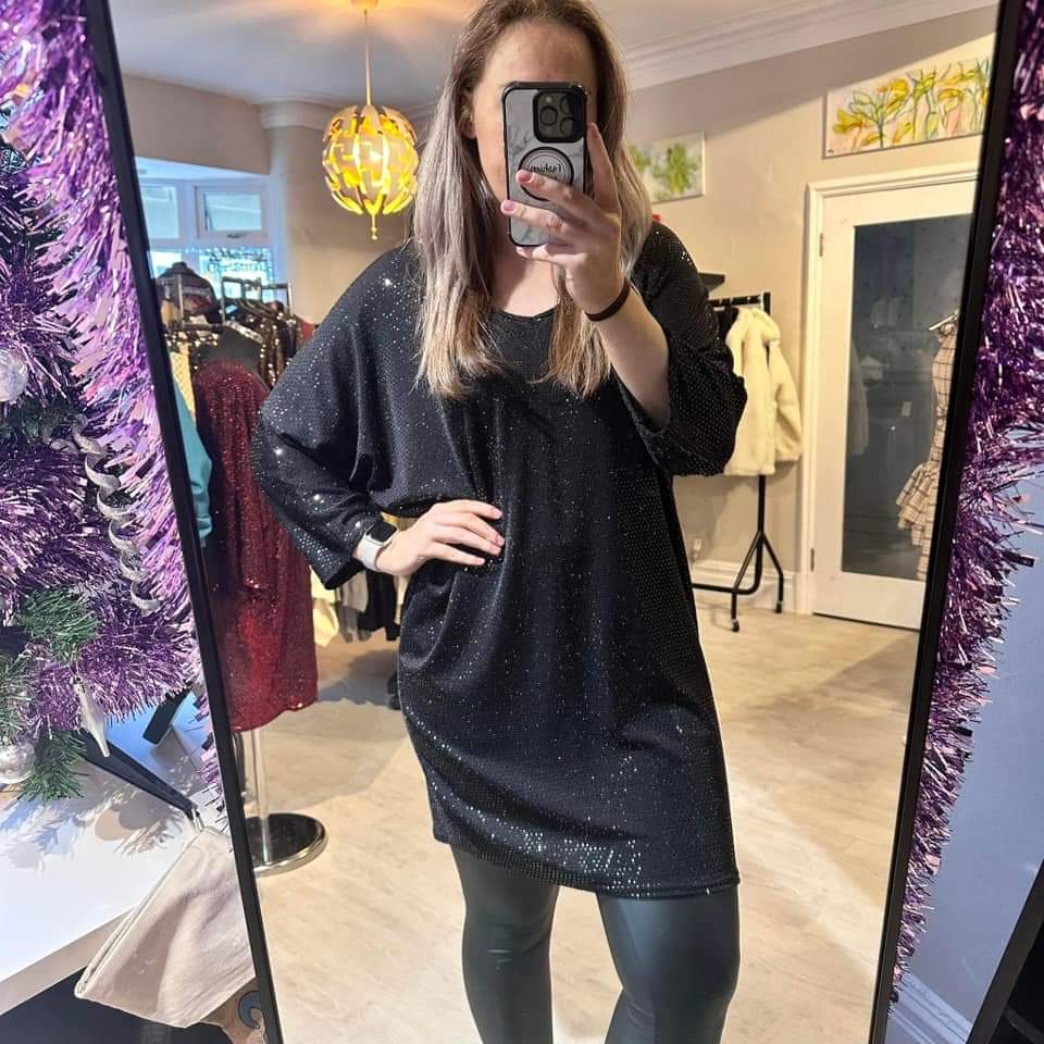 1498 - GLITTER TUNIC