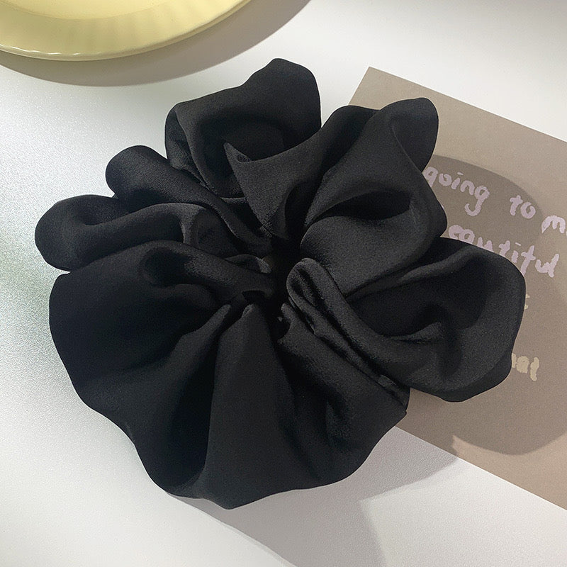 A111 - Simple Satin Cloth Scrunchie