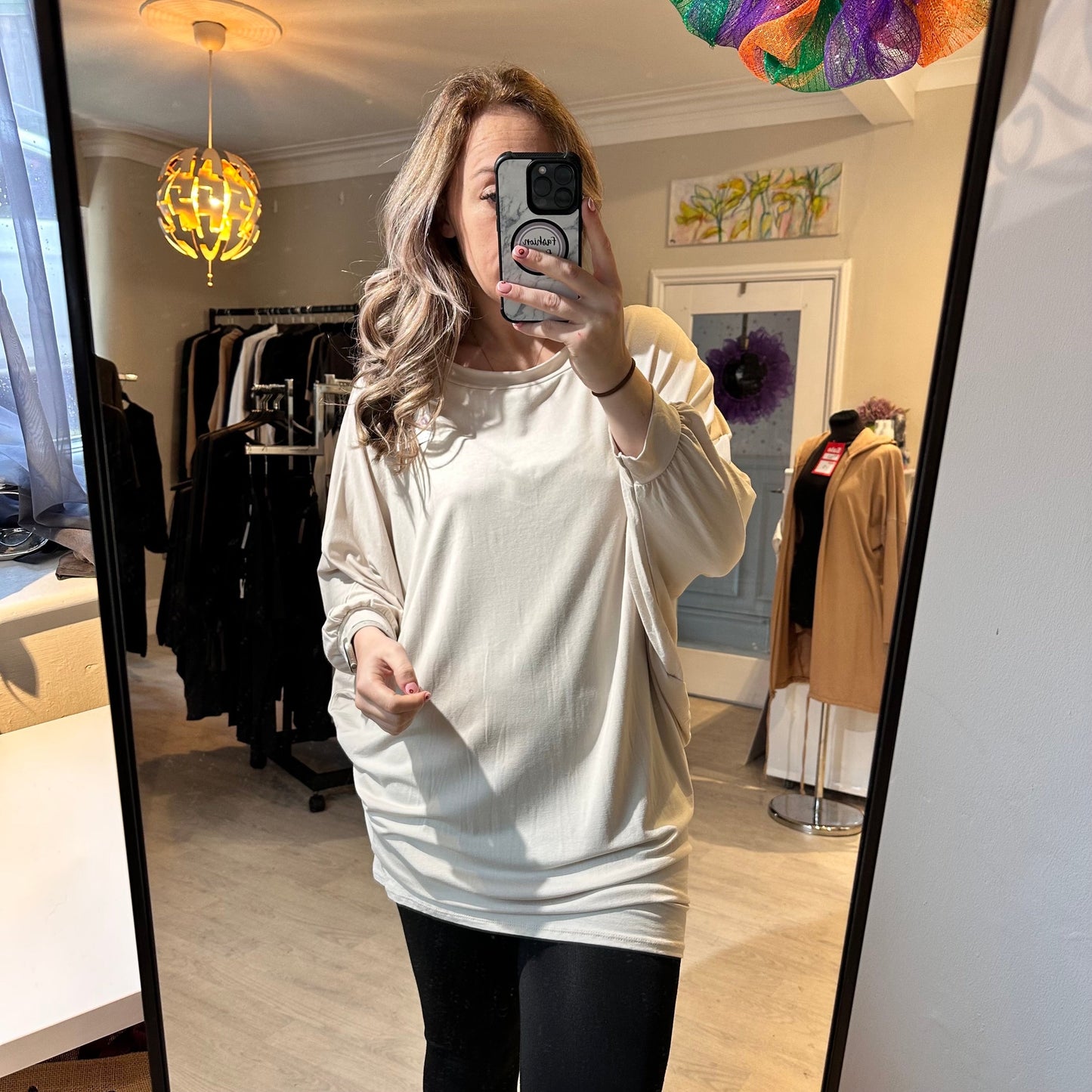 1430 - BASIC BATWING TUNIC