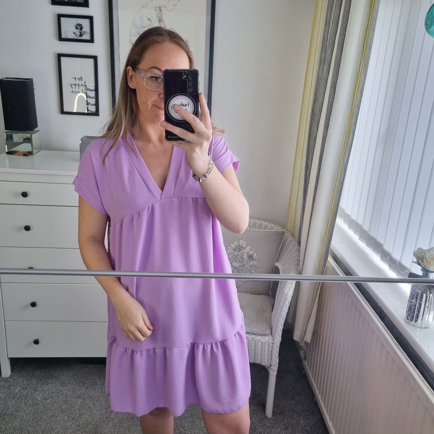 1006 - Original Short Smock Dress
