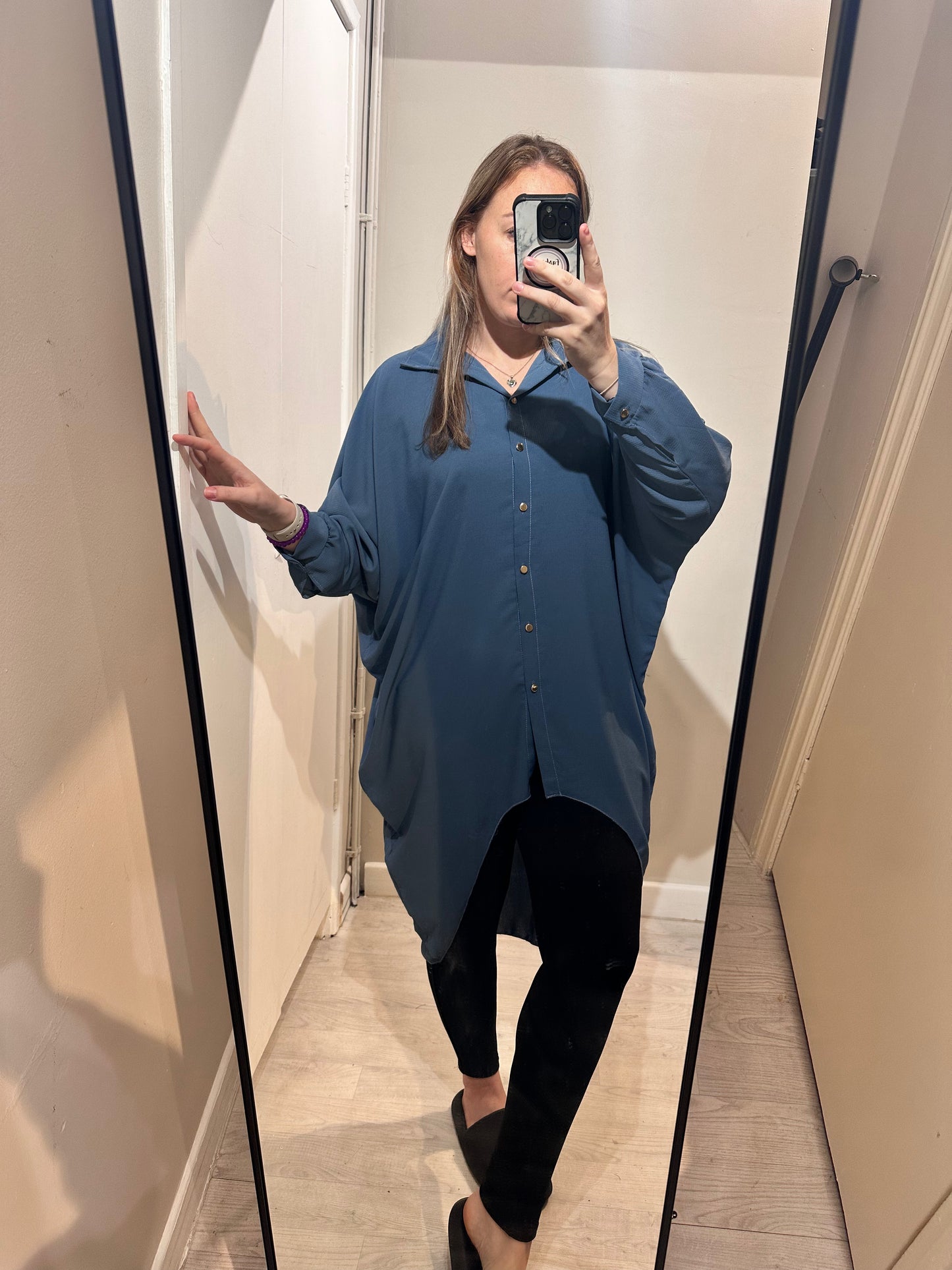 1162 - OVERSIZED SHIRT (11 COLOURS)