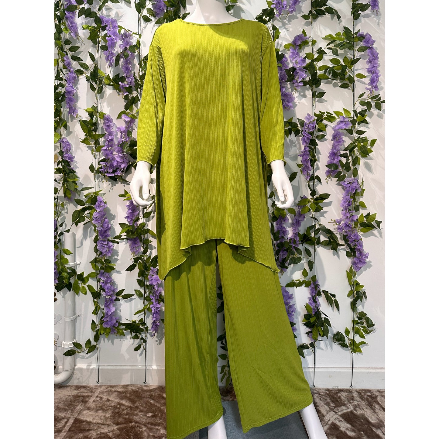 1634 - Long Pants Lounge Set (7 Colours)