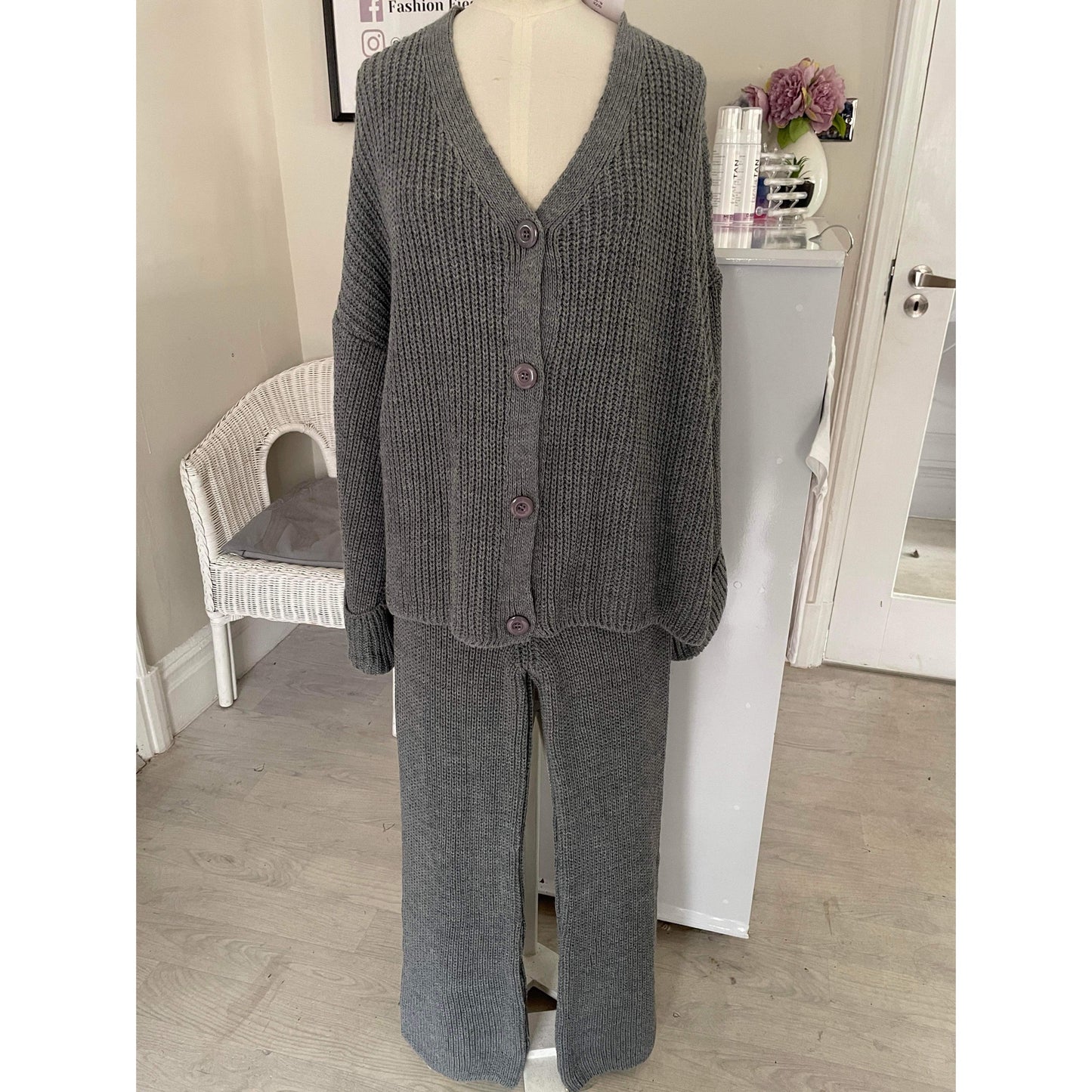 1441 - 4 BUTTONS LOUNGEWEAR SET