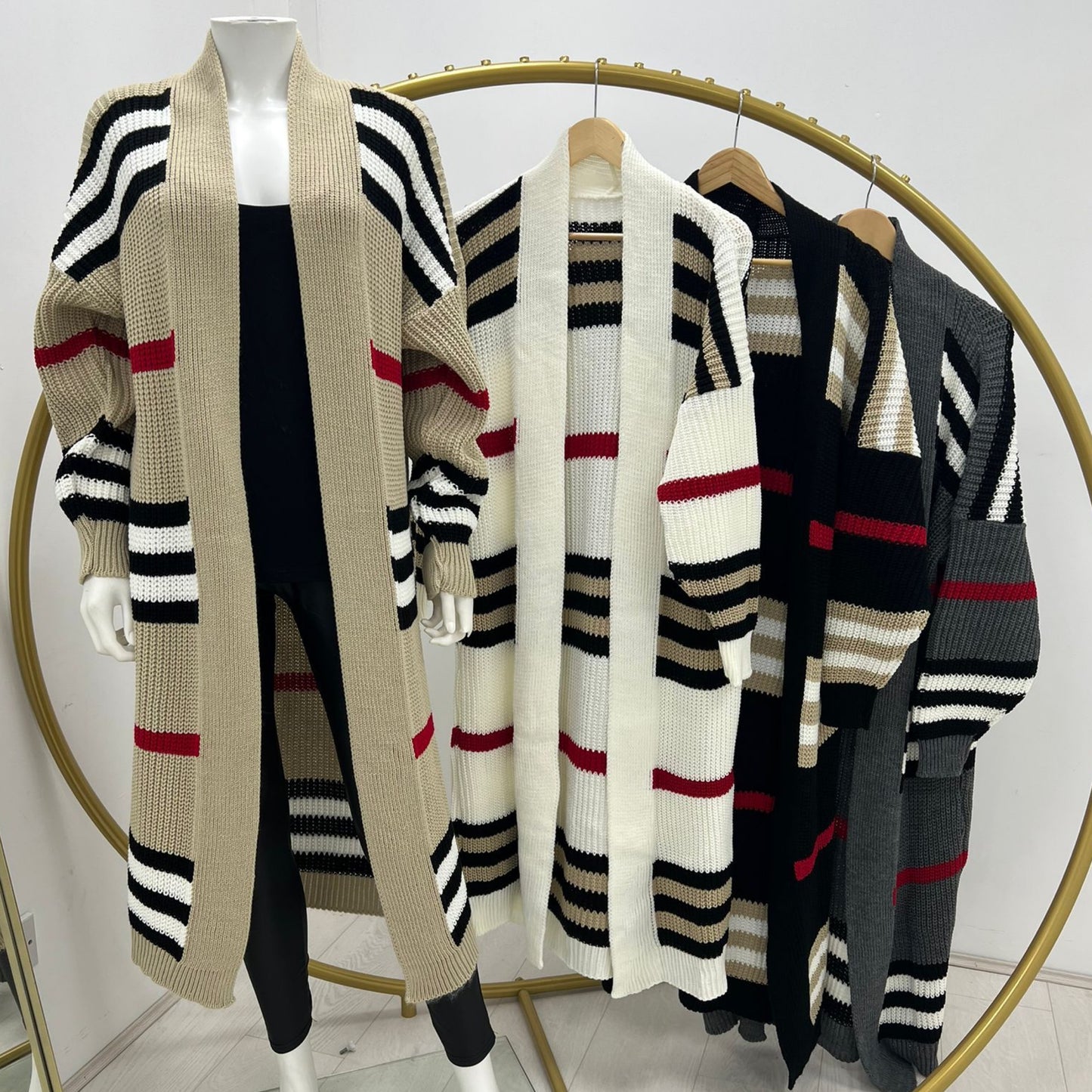 1454 - B INSPIRED LONG CARDIGAN