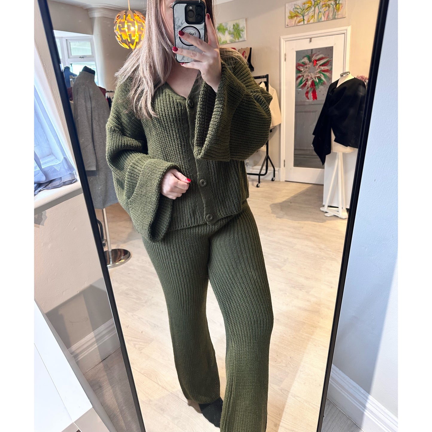 1441 - 4 BUTTONS LOUNGEWEAR SET