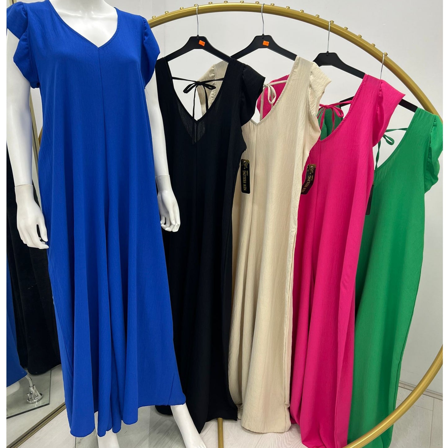 1255 - FRILL SLEEVE JUMPSUIT