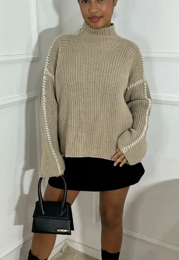 1409 - STITCH KNIT JUMPER