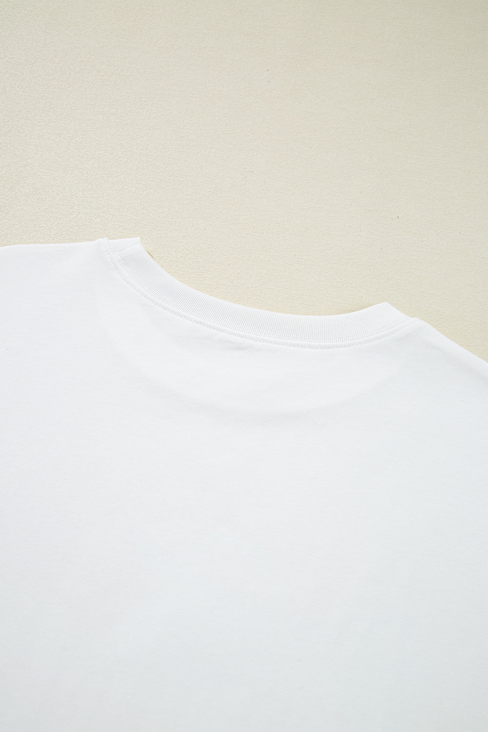 Myosotis Flag Bow Graphic Crewneck Tee