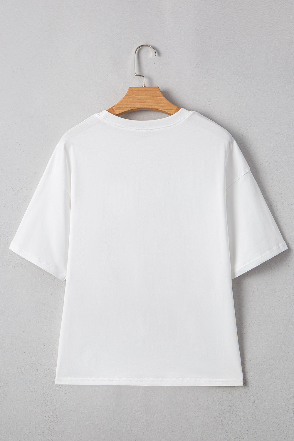 Myosotis Flag Bow Graphic Crewneck Tee