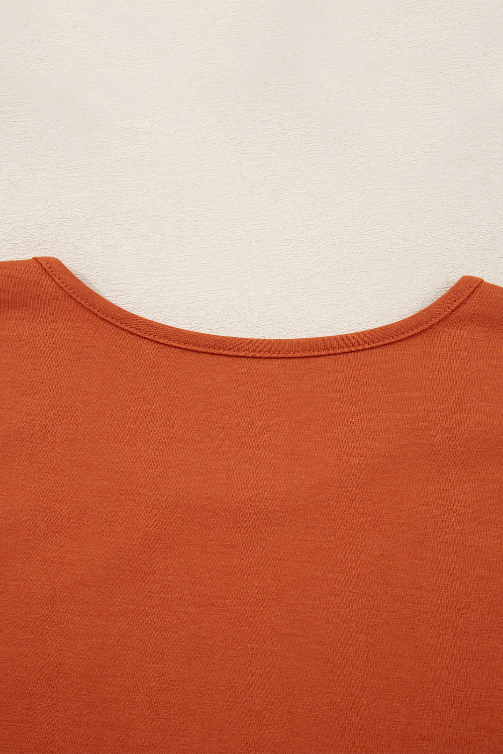 Black Asymmetric Seam Detail Solid Color Long Sleeve Top