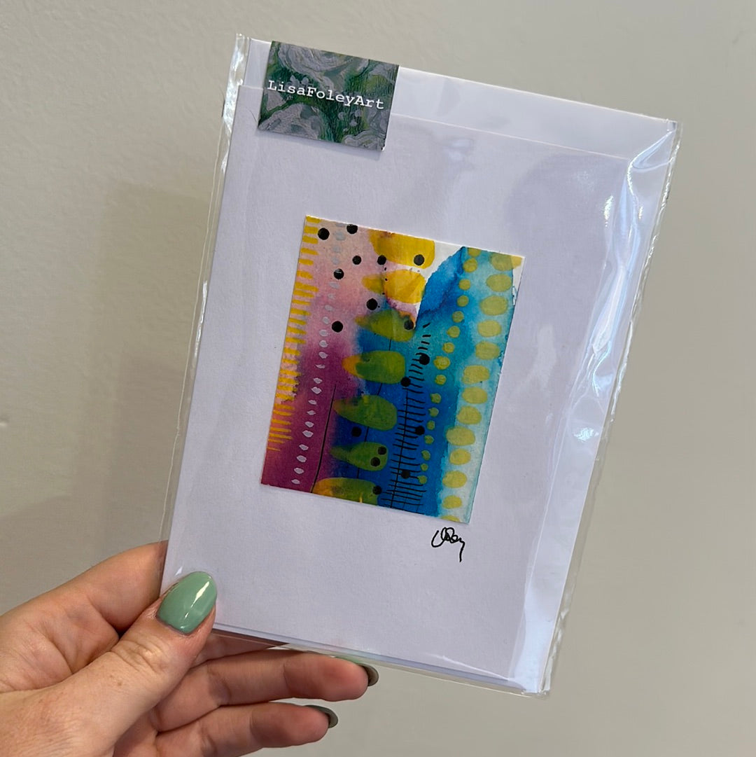 Lisafoleyart - Own Design Print Card & Envelope