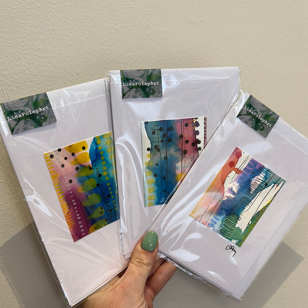 Lisafoleyart - Own Design Print Card & Envelope