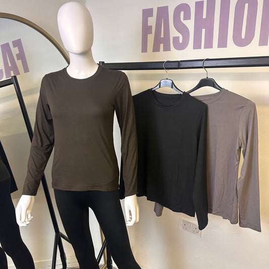 1904 - Long Sleeve Basic Top