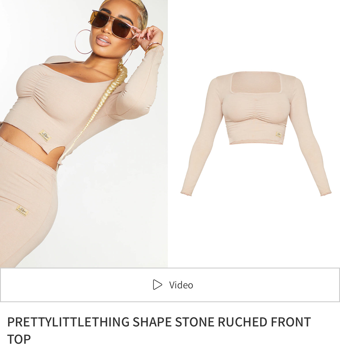 B1021 - PLT Shape Stone Top