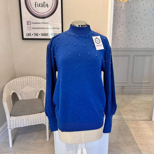 1490 - BALLOON SLEEVE PEARL JUMPER