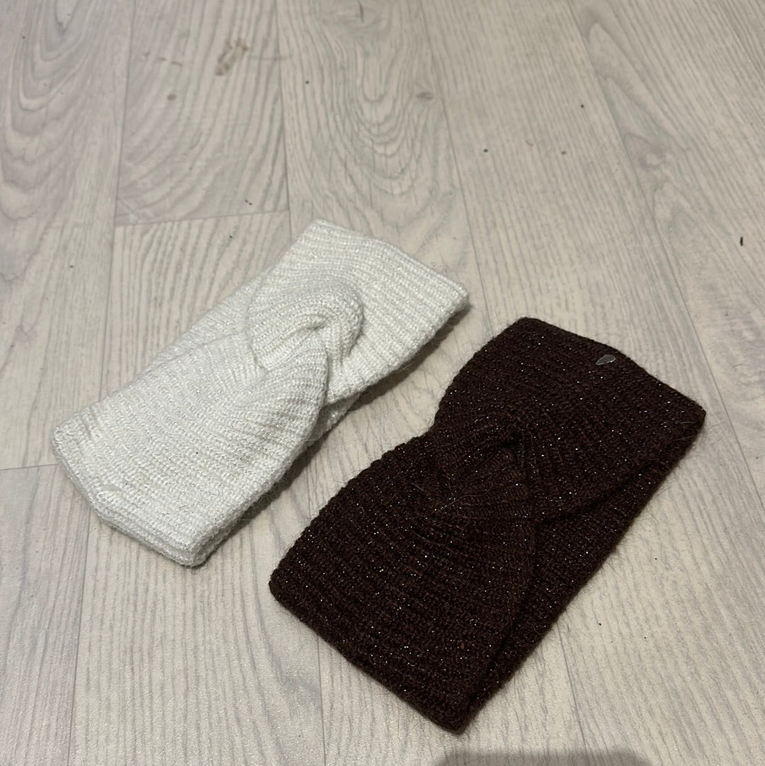 A007 - SPARKLE THICK KNIT HEADBAND