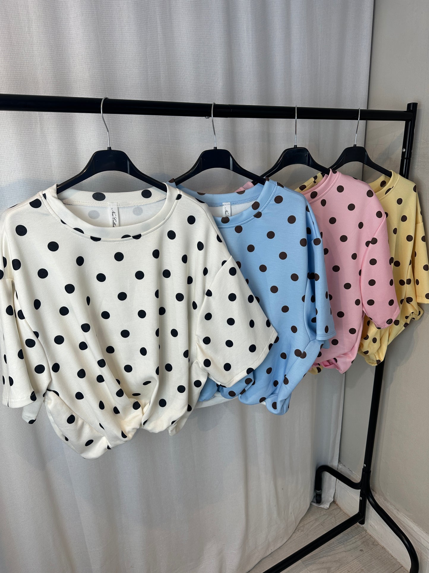 Polka Dot Puff Tee