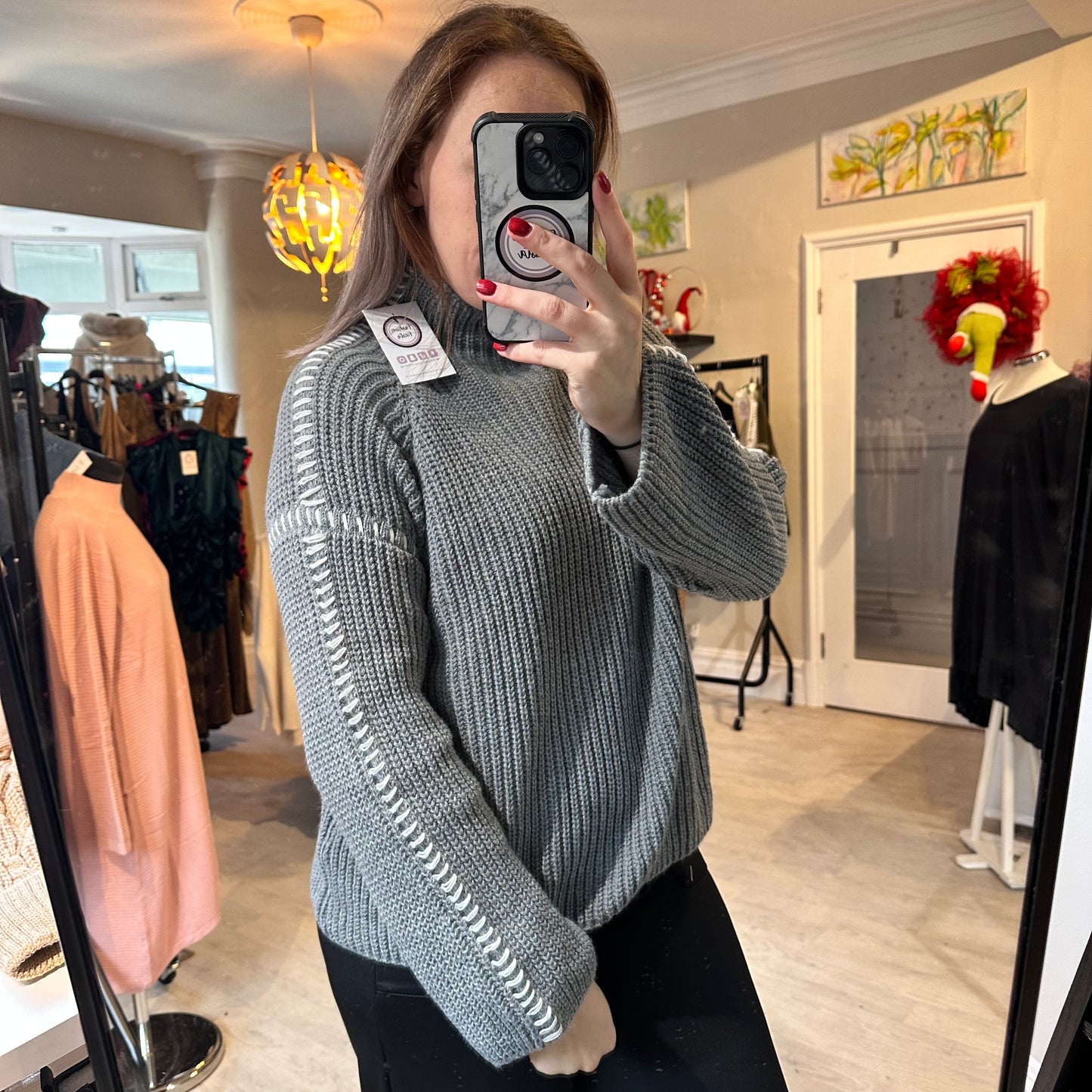 1409 - STITCH KNIT JUMPER