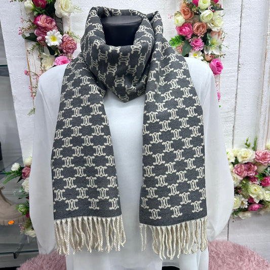 A002 - PATTERNED SCARF
