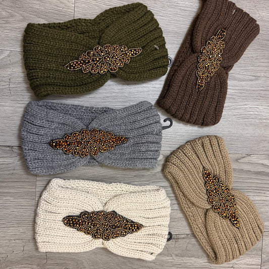 A009 - CHUNKY GEM ERR WARMER HEADBAND