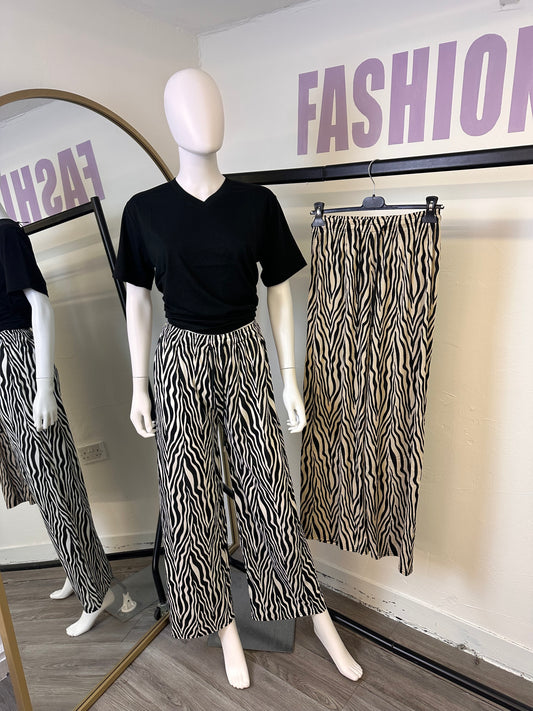 1918 - Zebra Print Lightweight Pants