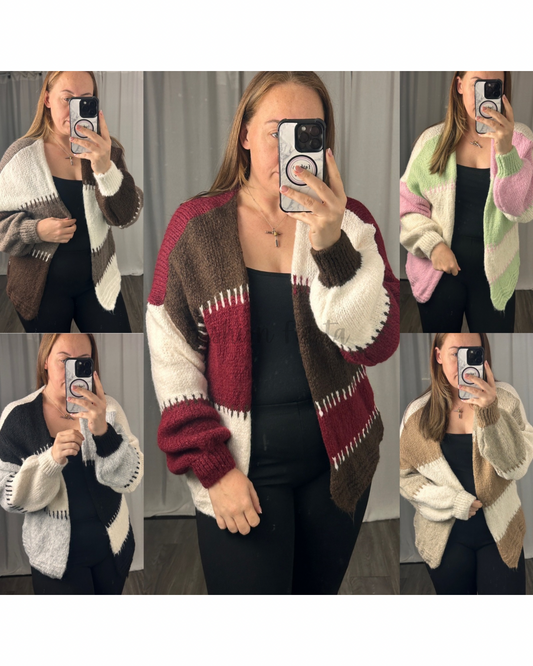 1987 - Soft Touch Patch Work Cardigan