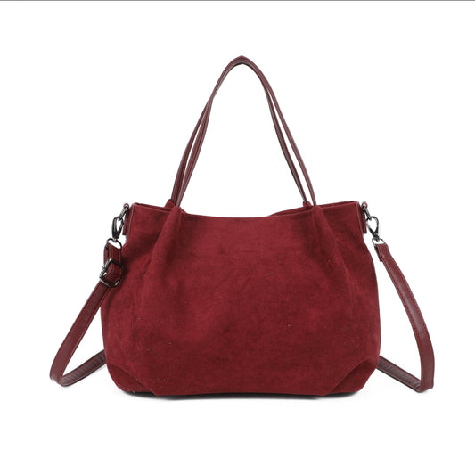A123 - Suede Feel Large Bag