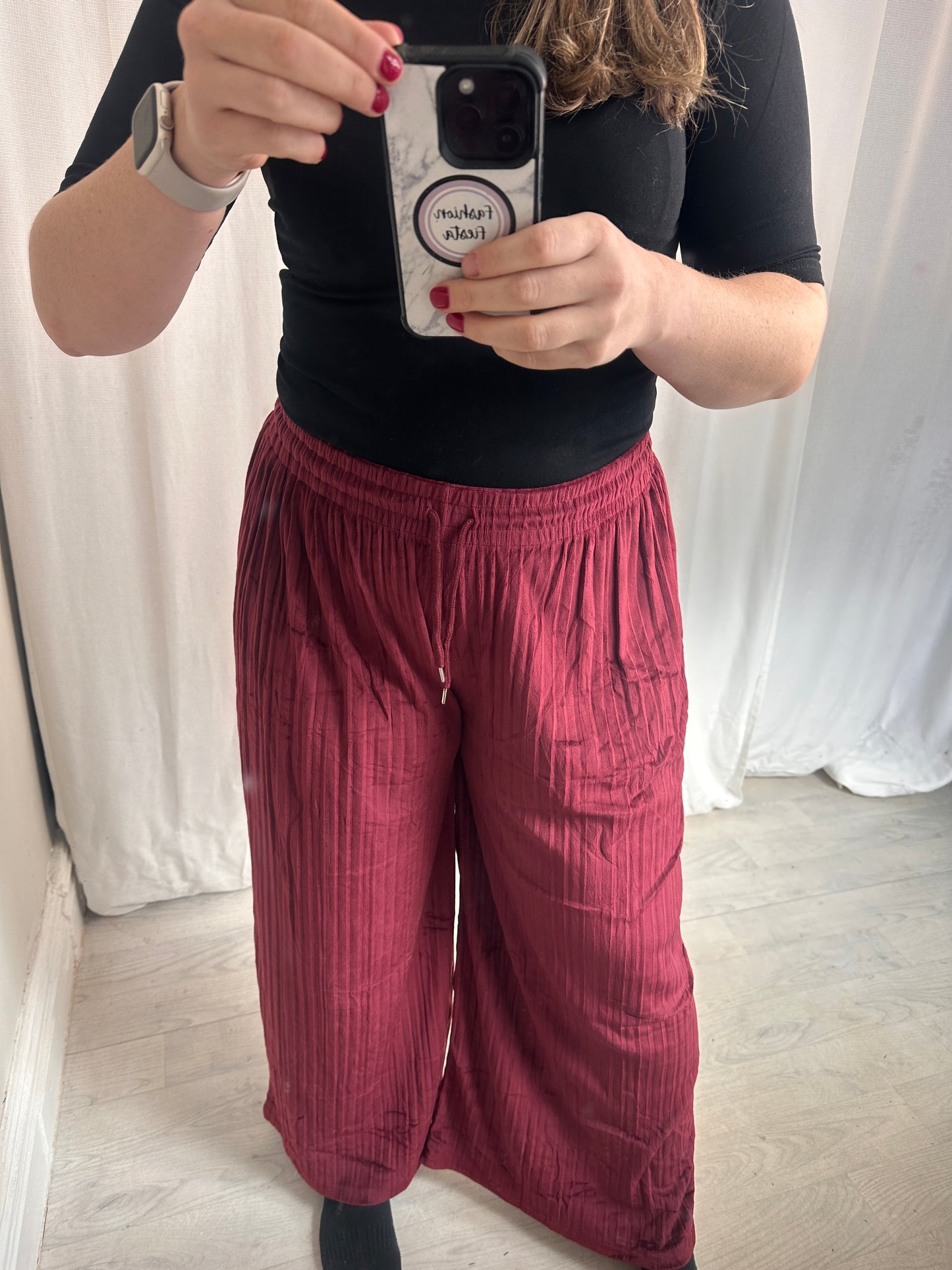 1989 - Velvet Wide Leg Trousers