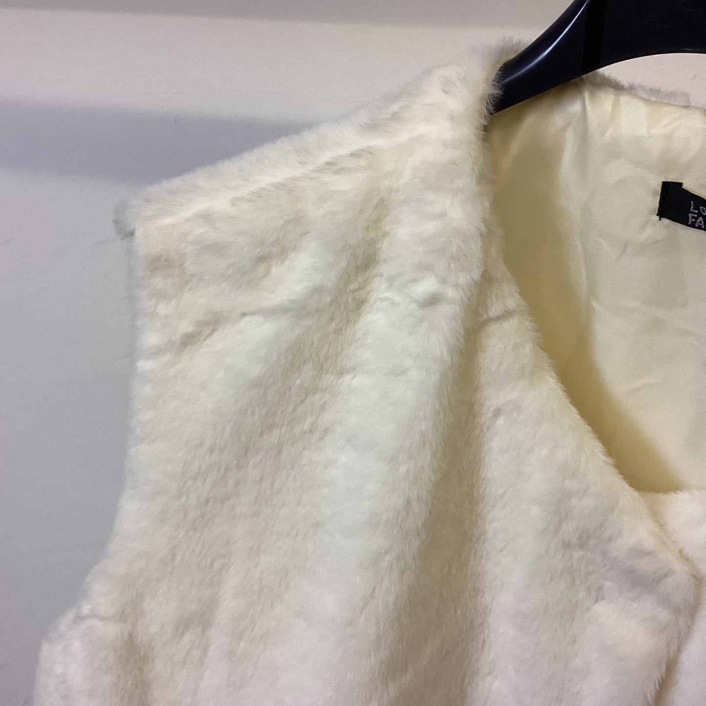 1880 - Faux Fur Button Up Gilet
