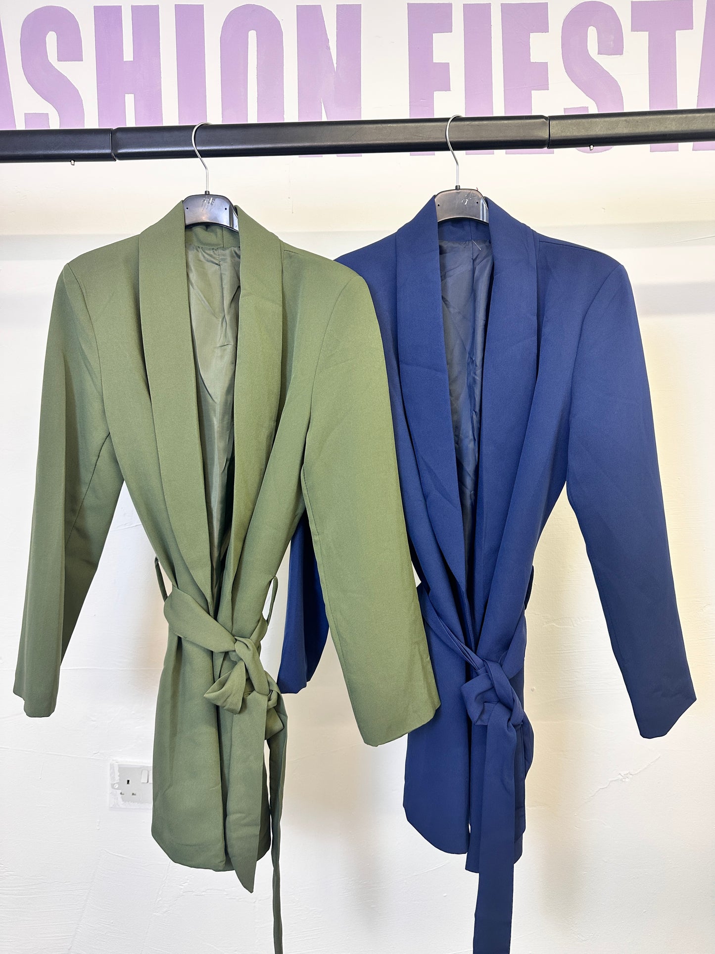 1954 - Tie Belt Blazer