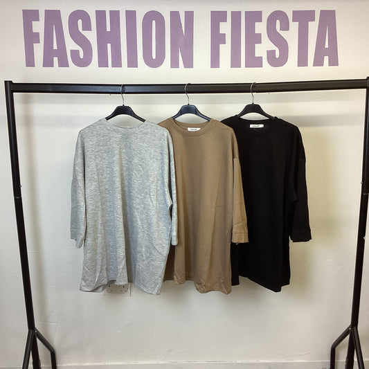 1858 - Oversized Basic TShirt