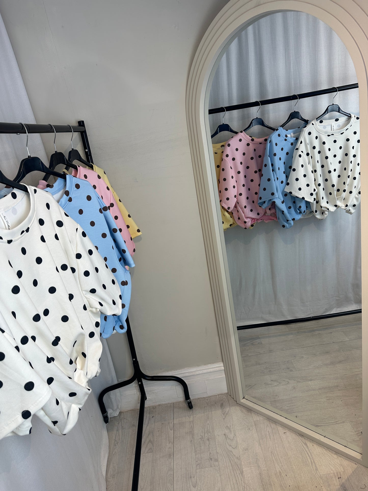 Polka Dot Puff Tee