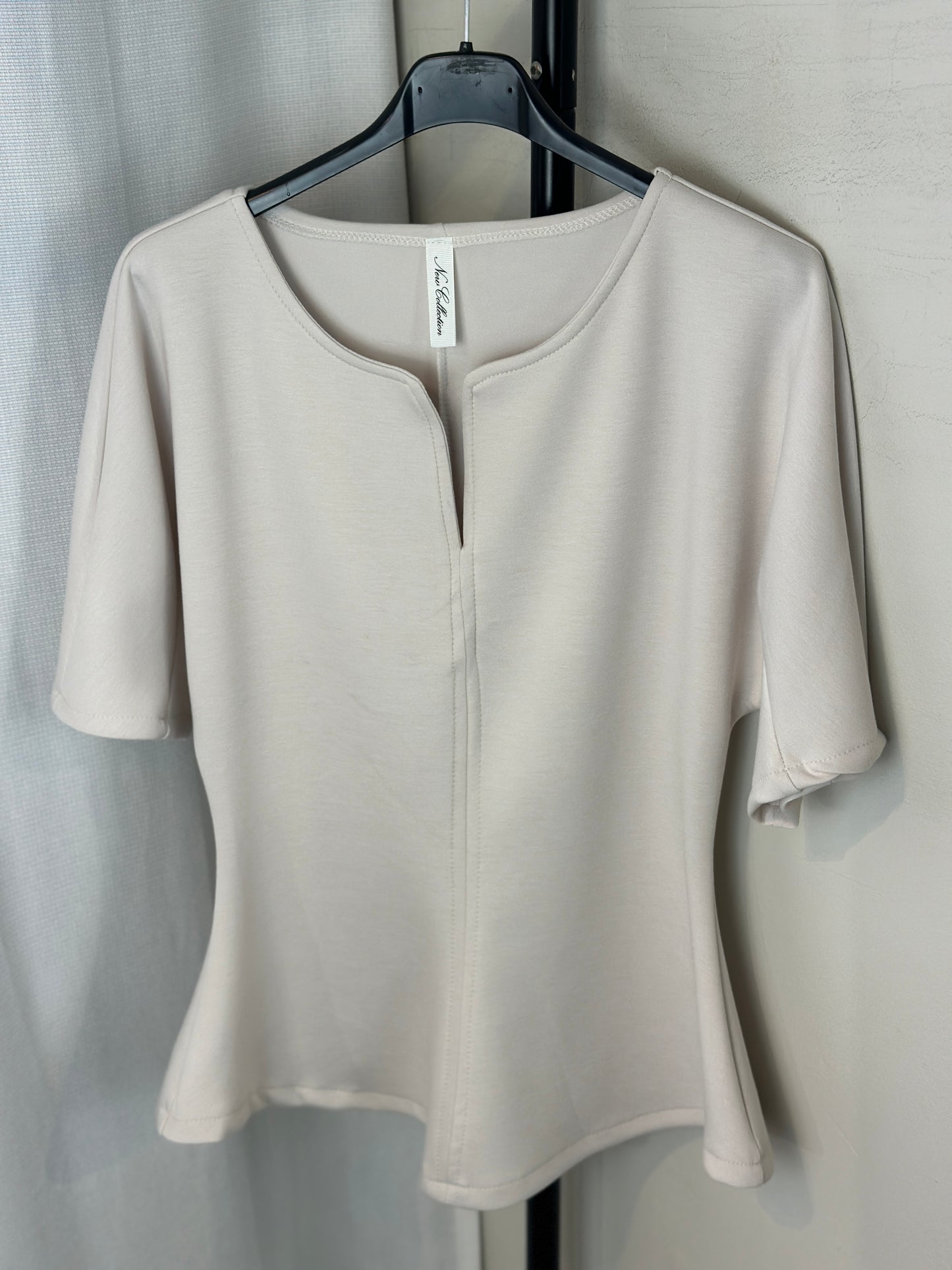 Soft Split-Neck Top