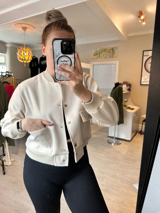 1394 - CROPPED BOMBER JACKET