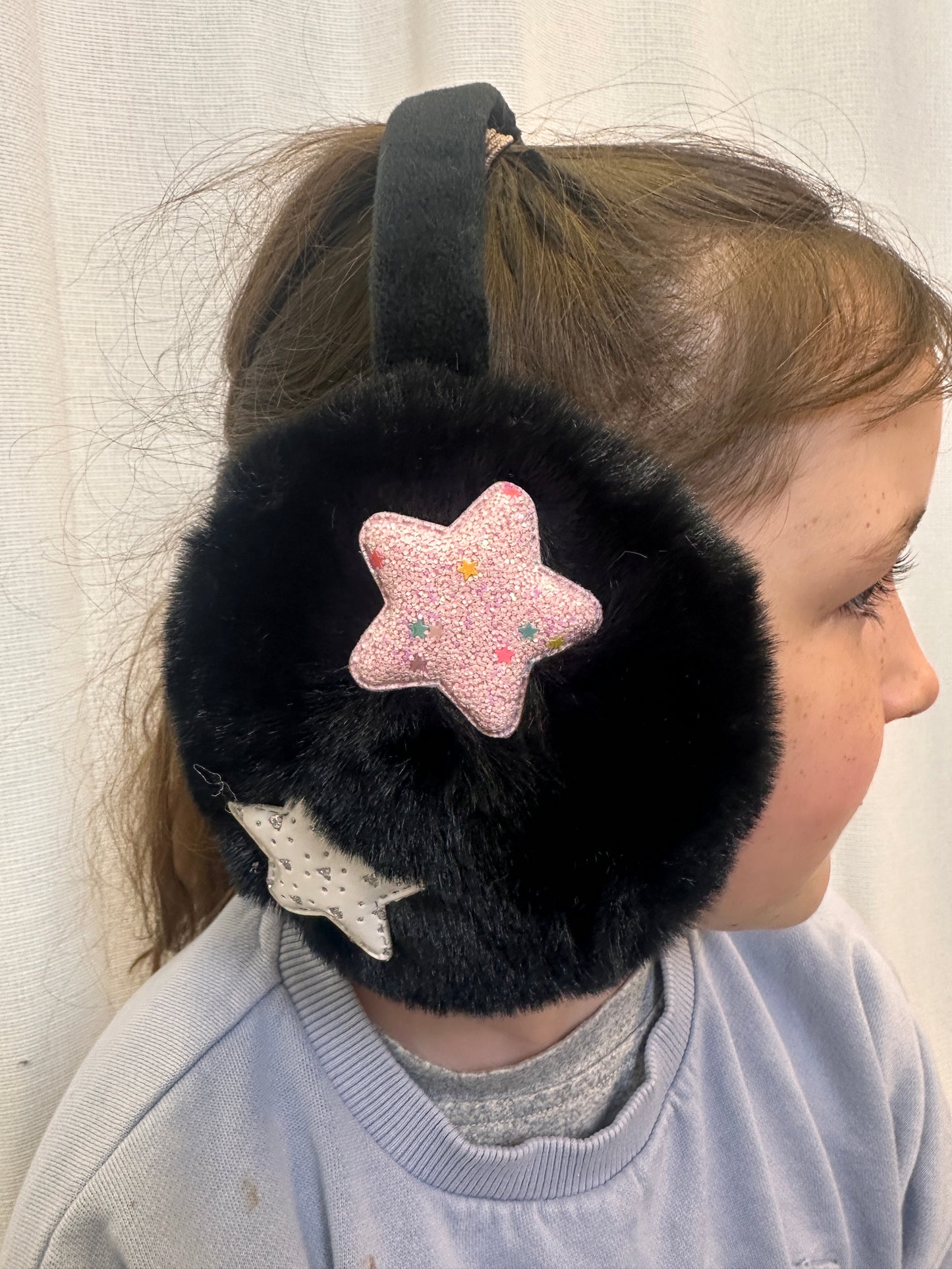 A131 - Earmuffs with Pattern Detail