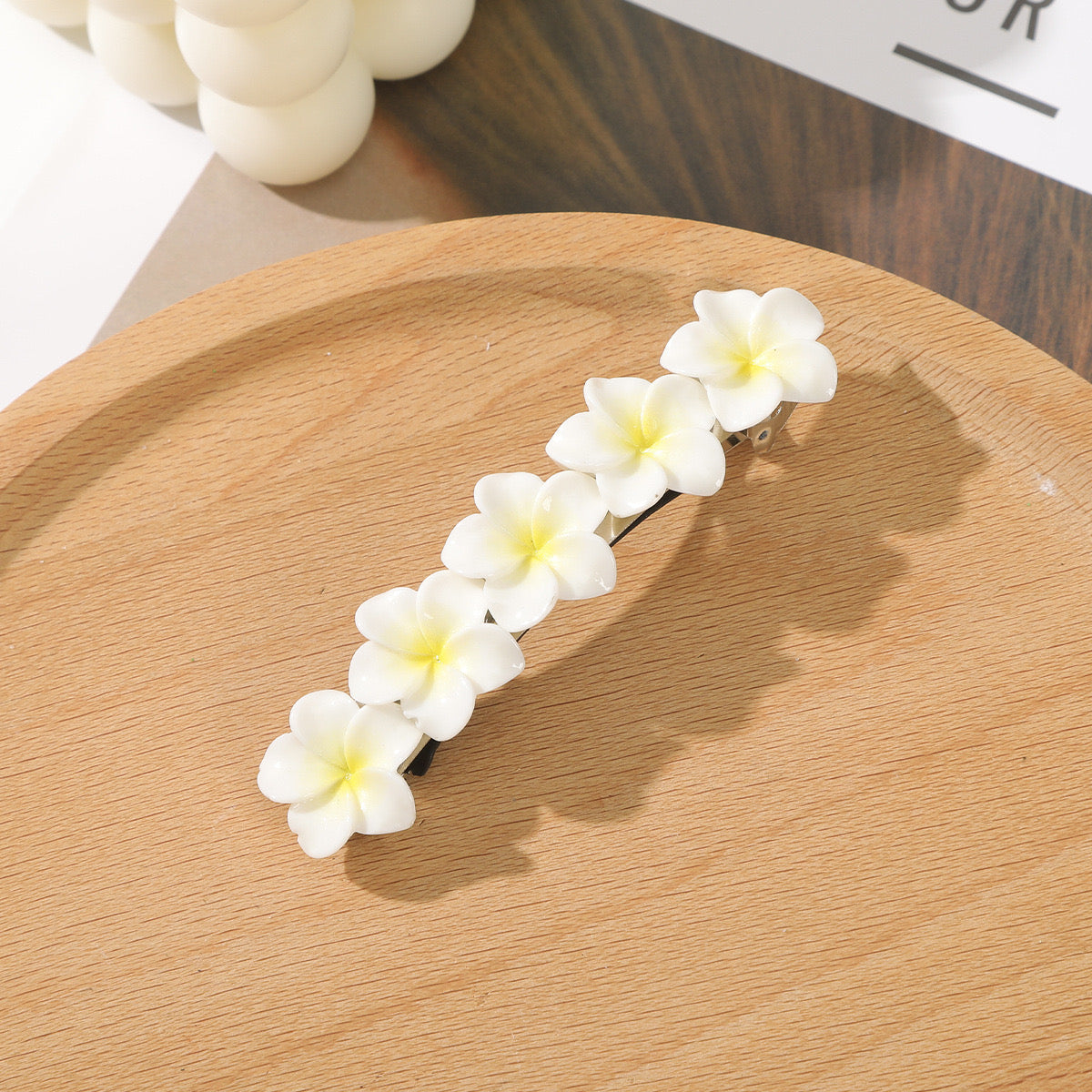 A122 - Floral Hair Clip