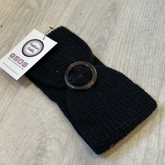 A008 - CIRCLE THICK KNIT HEADBAND