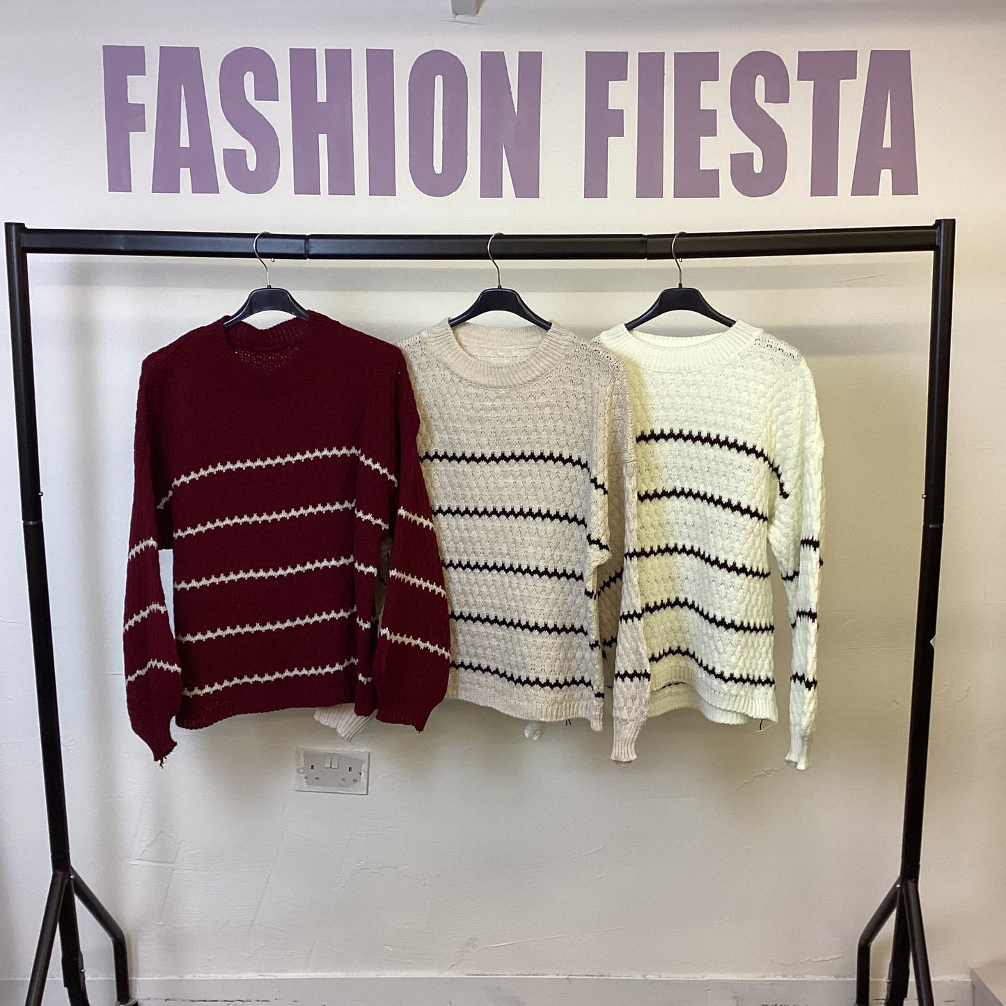 1882 - Stripe Knit Sweater
