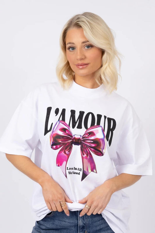 1917 - L’Amour Bow Tee