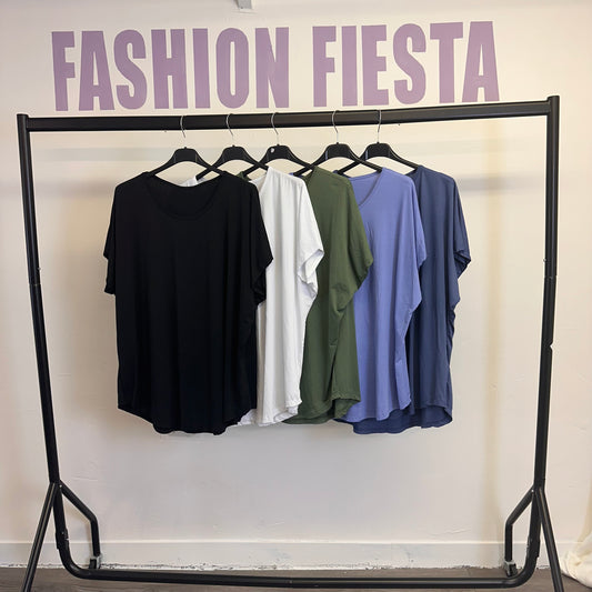 1677 - Plain Round Neck TShirt