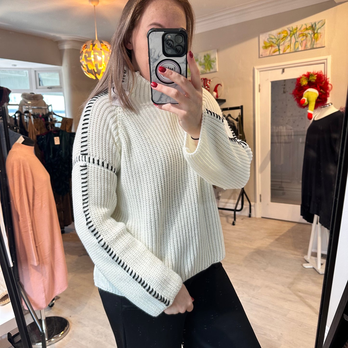 1409 - STITCH KNIT JUMPER