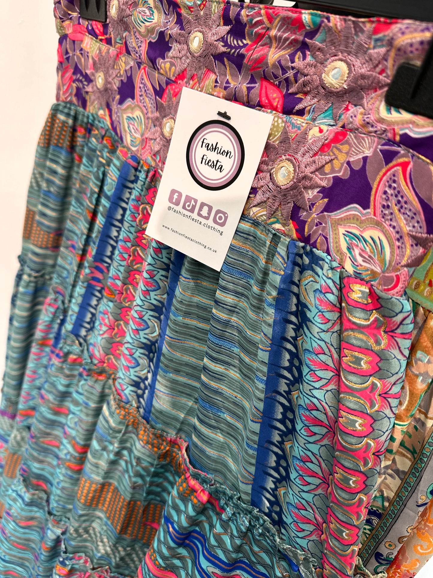 1611 - Boho Maxi Skirt