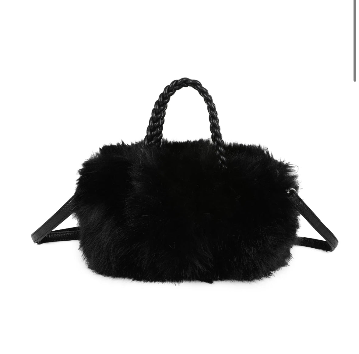 A069 - Faux Fur Bag