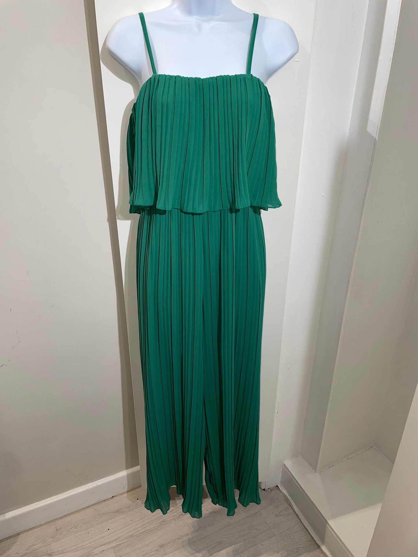 1348 - PLEATED LAYER JUMPSUIT (7 COLOURS)
