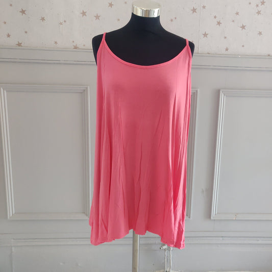 1263 - THIN STRAP VEST TOP (2 COLOURS)