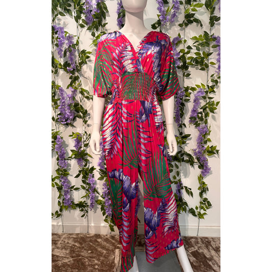 1633 - Magic Pattern Jumpsuit (4 Colours)