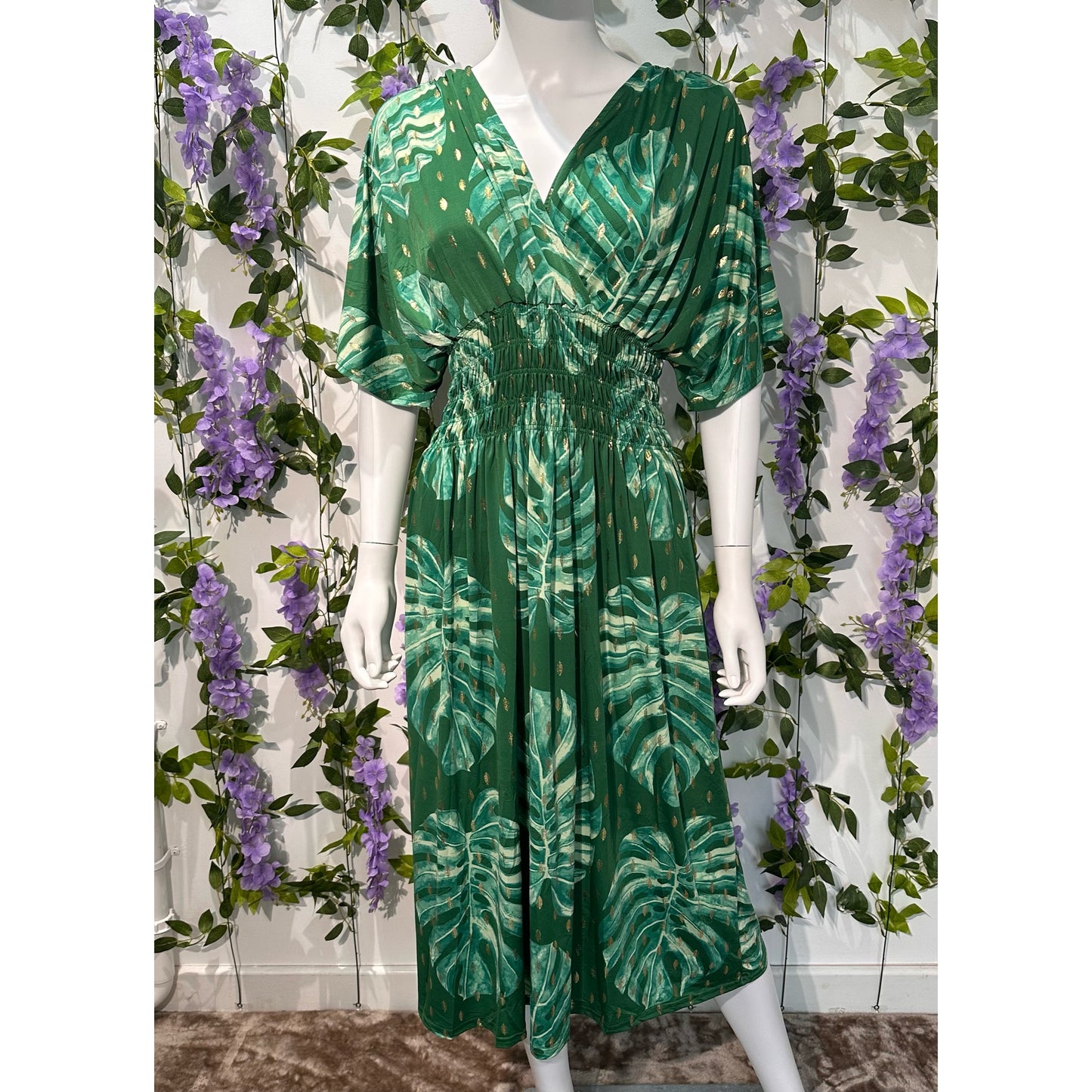 1632 - Magic Midi Dress (4 Colours)