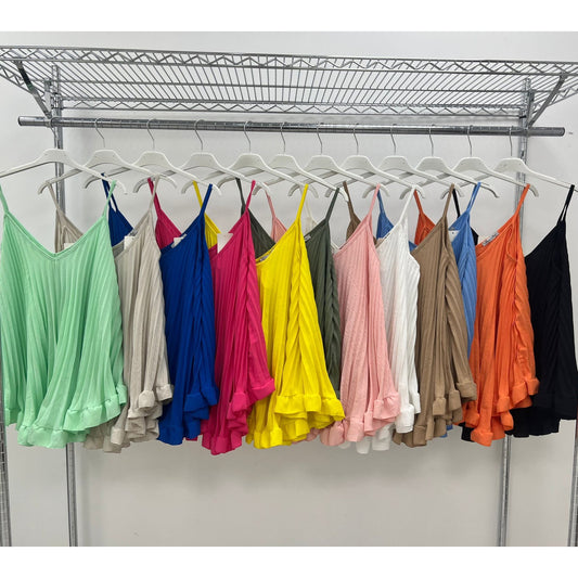 1667 - Pleated Swing Vest